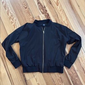 Albion Black Bomber Jacket
